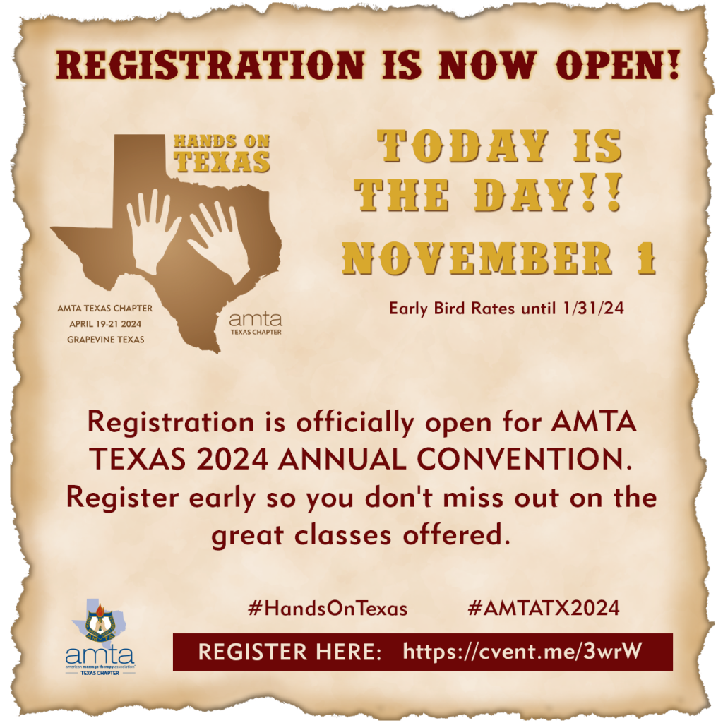 AMTA-TX 2024 Annual Convention @ Grapevine Convention Center